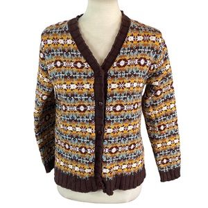 Jamie Scott sweater cardigan size M